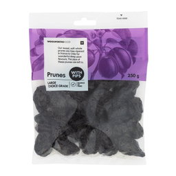 Woolies Dried Prunes 250 g