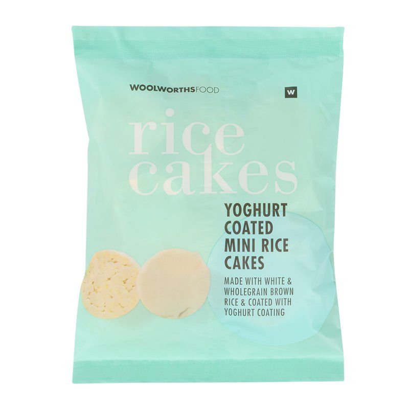 Woolies Yoghurt Coated Mini Rice Cakes 80 g