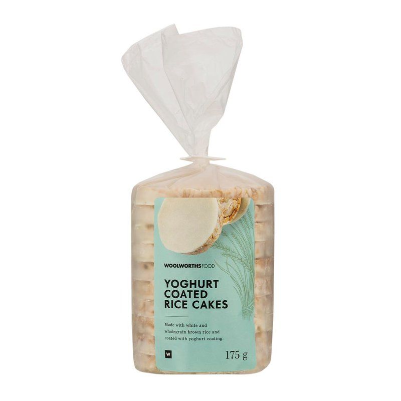 Woolies Rice Cakes with Yoghurt Coating 175 g_0