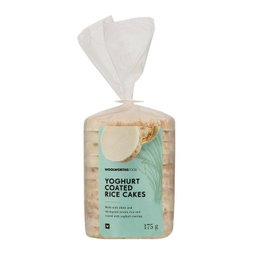 Woolies Rice Cakes with Yoghurt Coating 175 g
