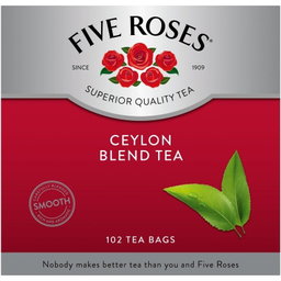 Five Roses Smooth Ceylon Tea 102 Teabags