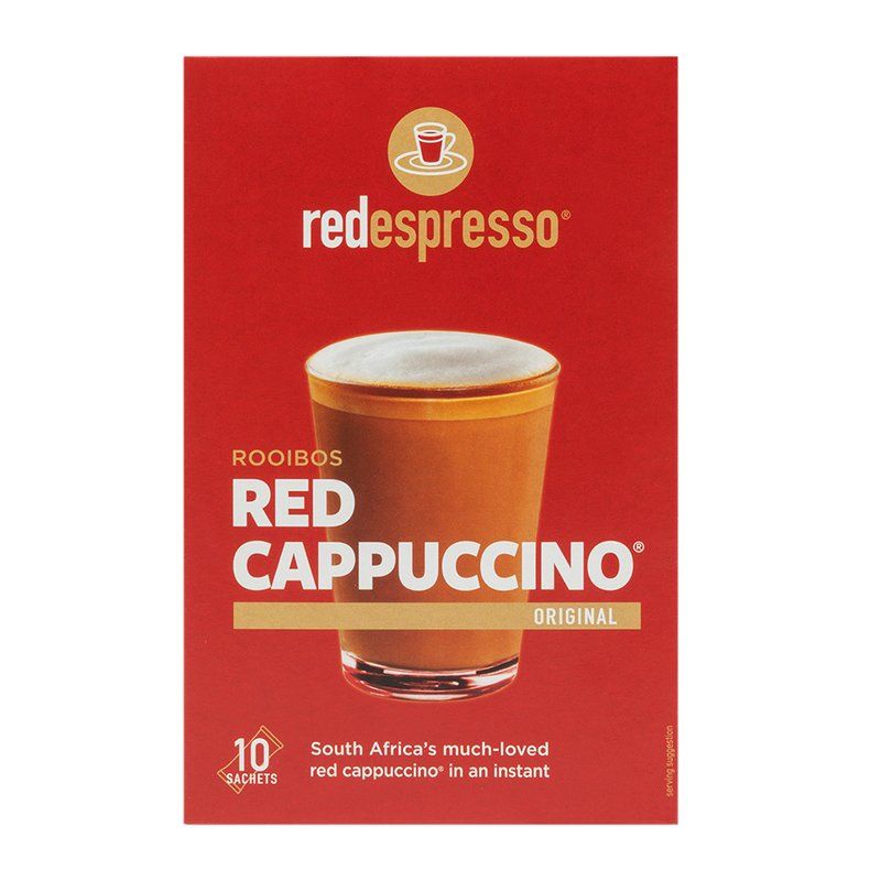 Red Espresso Rooibos Red Cappuccino Sachets 10 pk