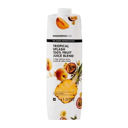 Woolies Tropical Splash 100% Fruit Juice Blend 1 L
