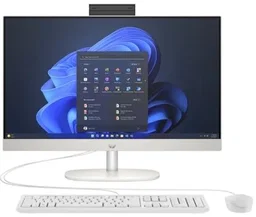 Computador Desktop All-in-one 23.8 FHD i3-n300 8GB/512GB SSD W11H Branco