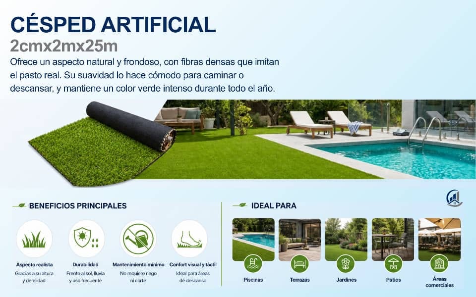 Césped artificial 