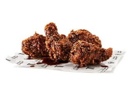 4 dunked wings 