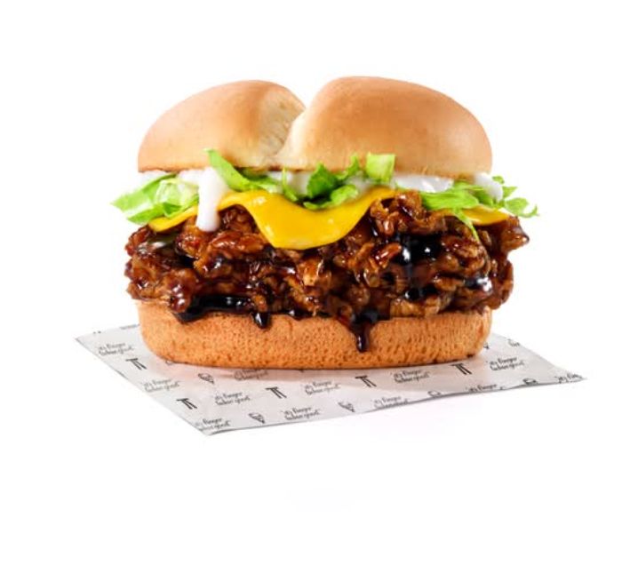 Dunked crunch burger 
