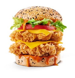 Double crunch burger 