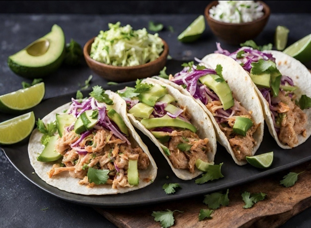 Tuna Tacos with Seasonal Avocado