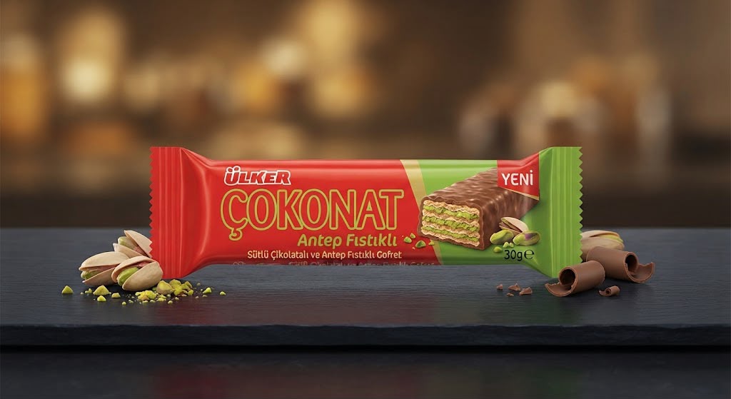 ÜLKER ÇOKONAT Antep Fıstıklı - 30 Gr