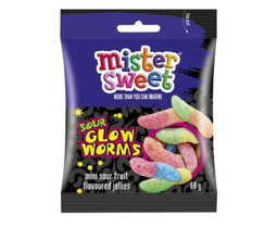 Mister sweet bag sour glow worms 60g