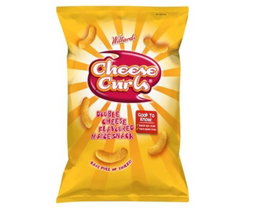 Wilders cheese curls chips 90g 