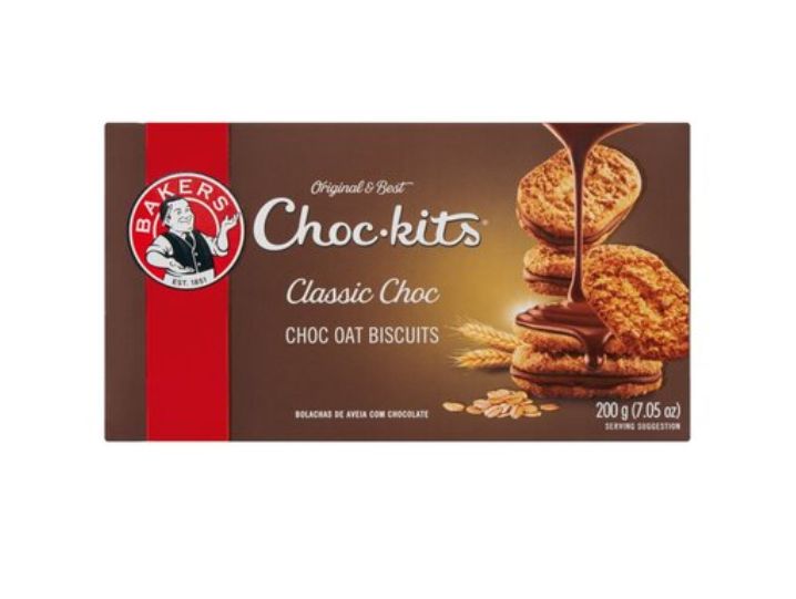 Bakers biscuits choc-kits 200g