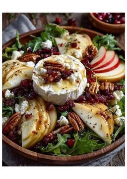 Baked Brie & Pear Salad