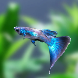 Blue Moscow Guppy