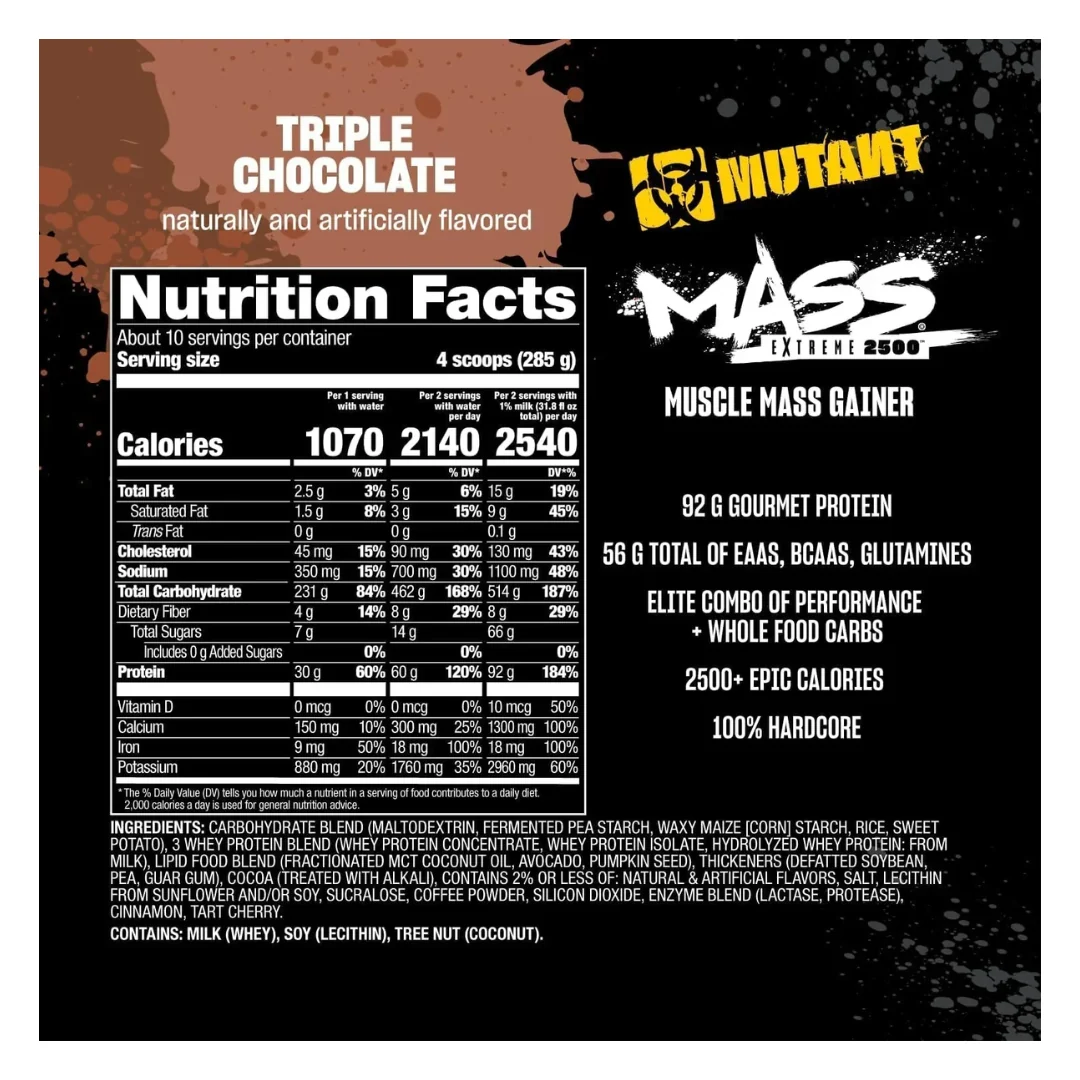 MUTANT MASS EXTREME 2500 6LBS CHOCO_1