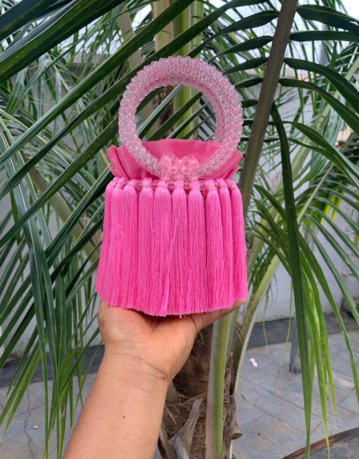 Solene Tassel - Pink