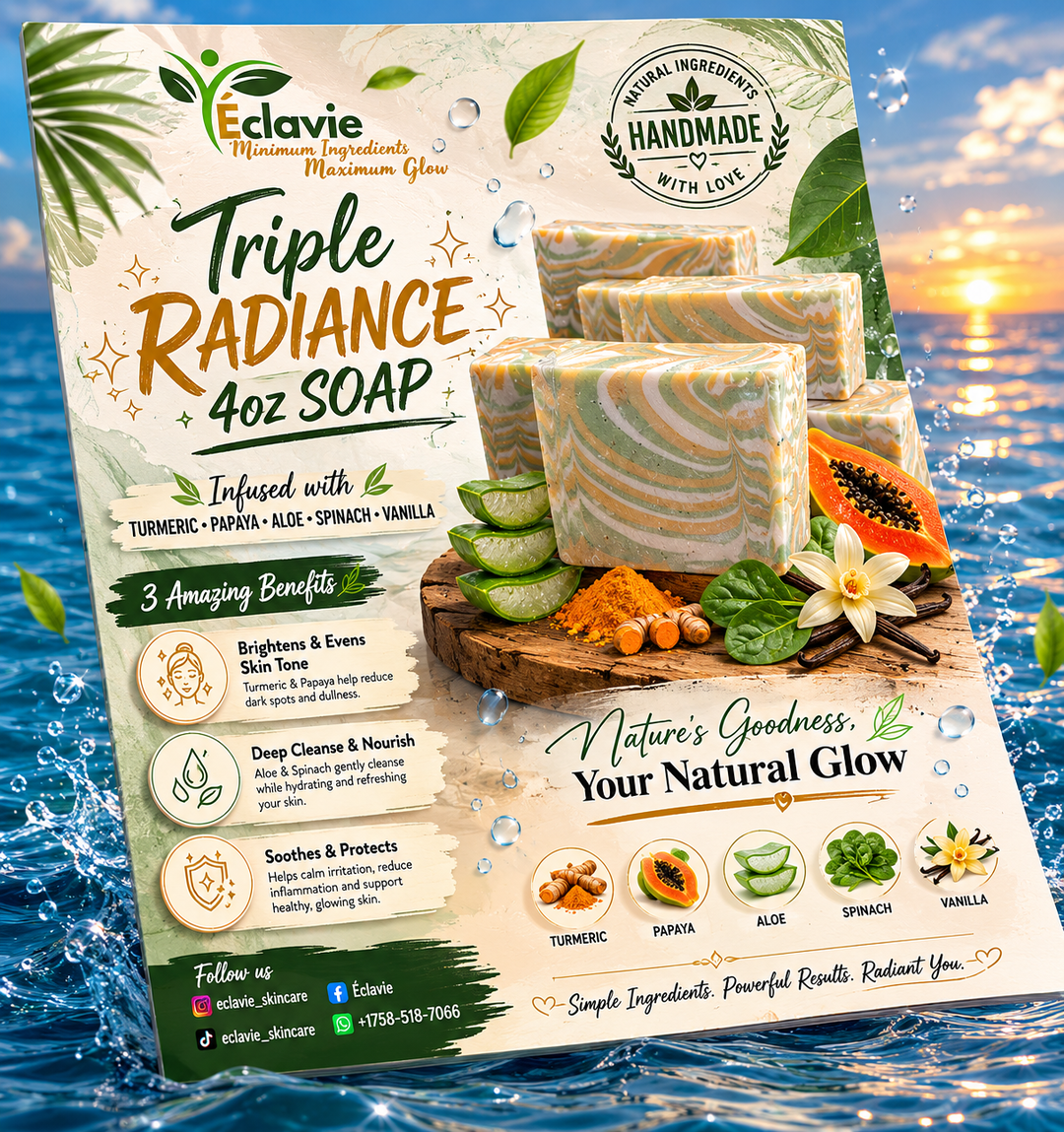Triple Radiance 4oz Soap 