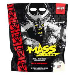 MUTANT MASS EXTREME 2500 12LBS COOKIES AND CREAM