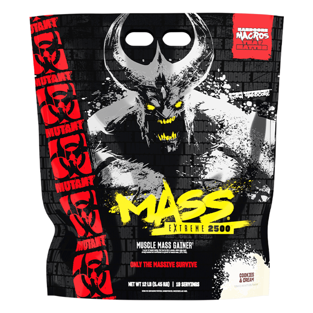 MUTANT MASS EXTREME 2500 12LBS COOKIES AND CREAM