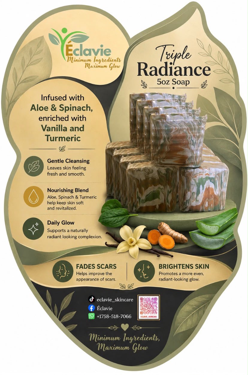 Triple Radiance 5oz Soap 