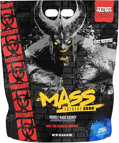 MUTANT MASS EXTREME 2500 12LBS VAINILLA
