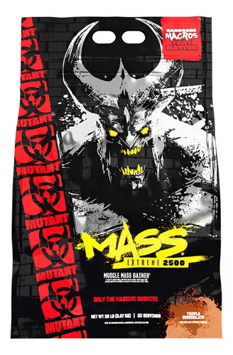 MUTANT MASS EXTREME 2500 20LBS CHOCOLATE
