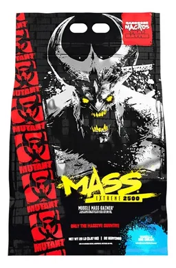 MUTANT MASS EXTREME 2500 20LBS VAINILLA
