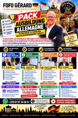 Pack Ausbildung Allemagne
