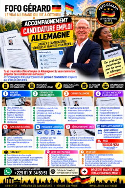 Accompagnement Candidature Emploi - Allemagne