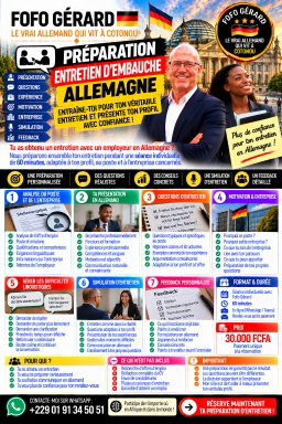 Préparation Entretien d'embauche - Allemagne