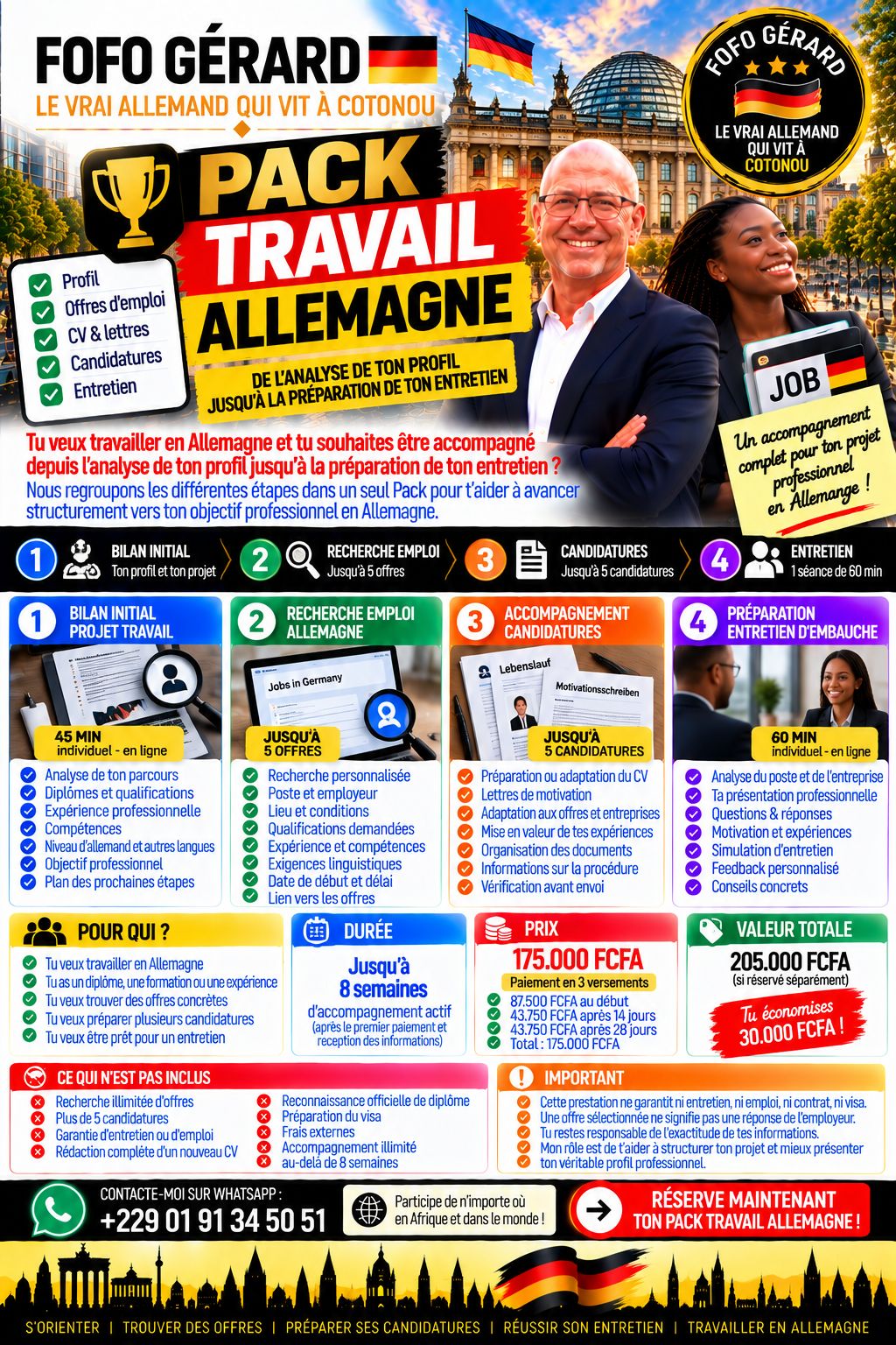 Pack Travail Allemagne