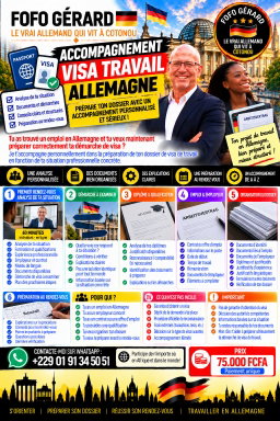 Accompagnement Visa Travail - Allemagne