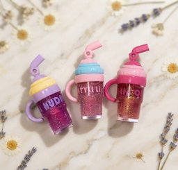 Lip Gloss Vasito con Pajilla