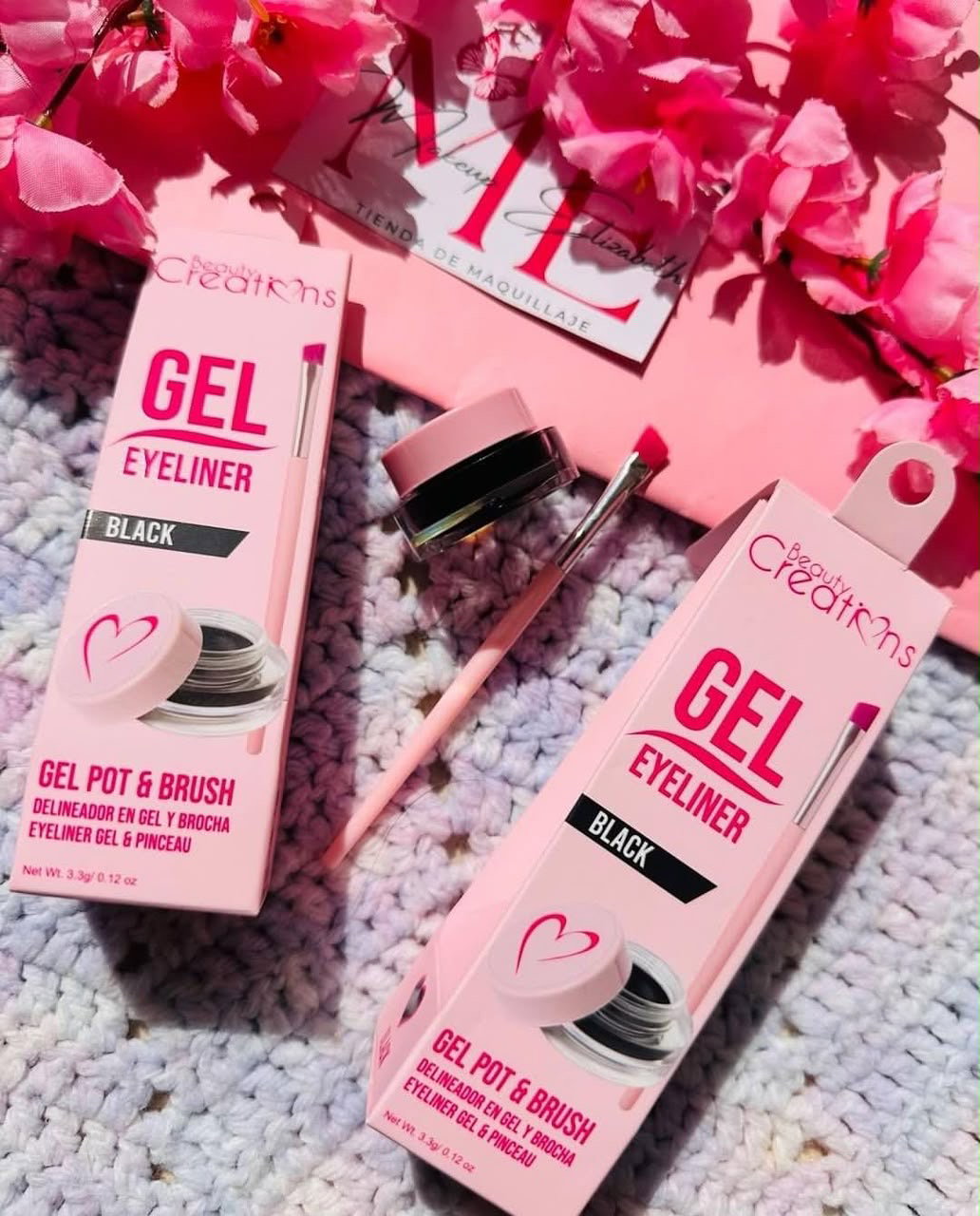 Delineador en Gel con Brocha Gel Pot & Brush - Beauty Creations