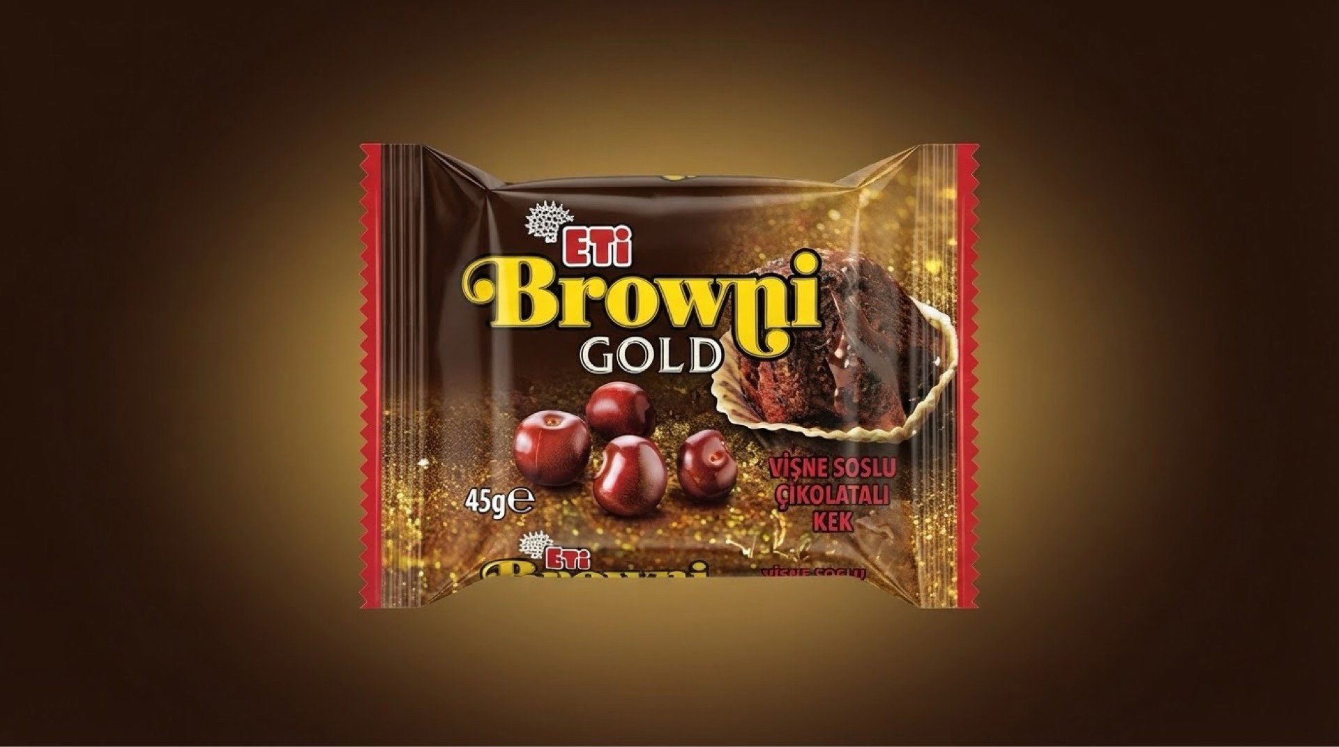 ETİ Browni Gold Vişne Soslu Çikolatalı Kek 45g_0