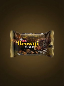 ETİ Browni Gold Çikolata Soslu Çikolatalı Kek 45g