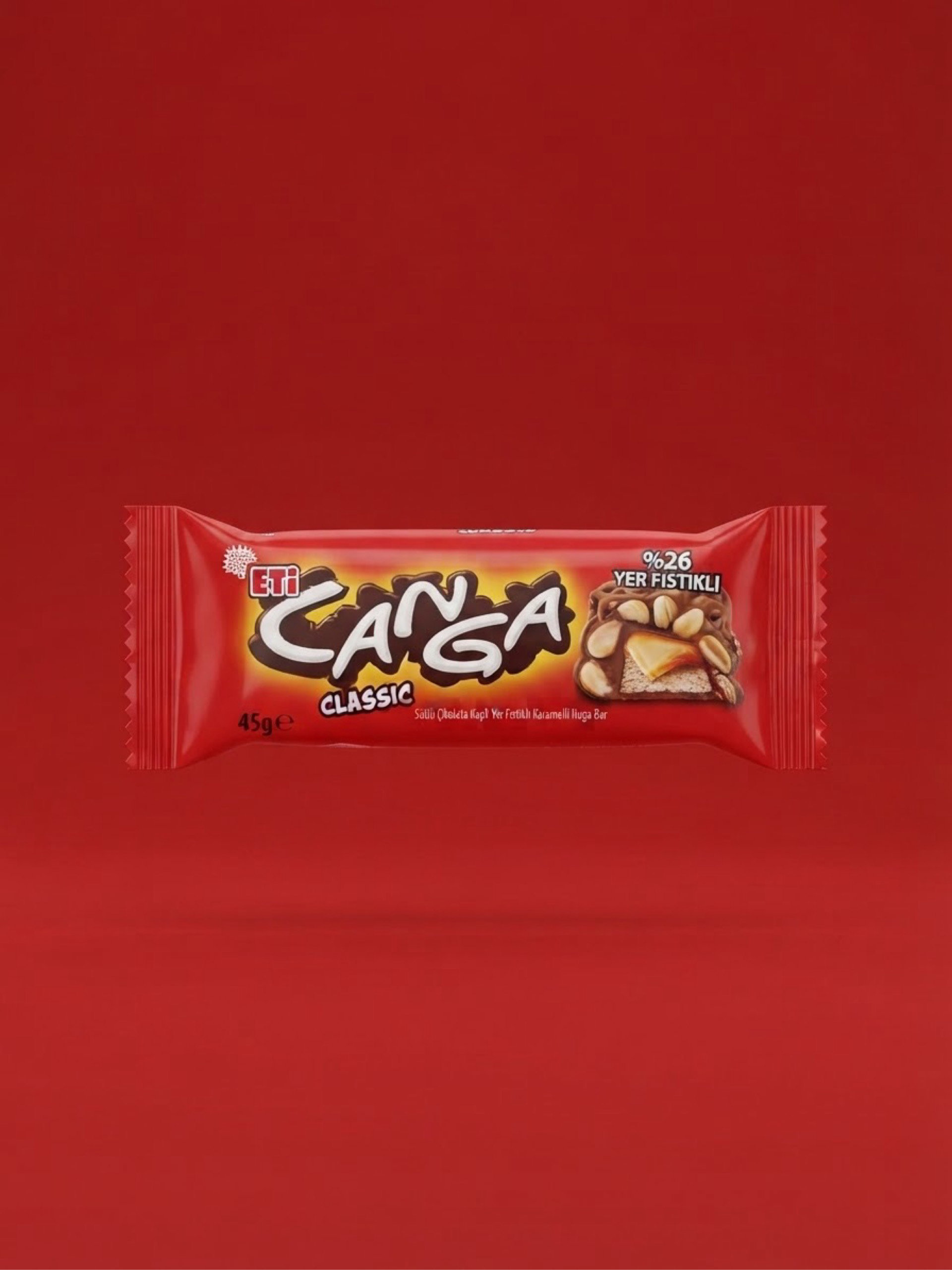 ETİ Canga Classic Sütlü Çikolata Kaplı  45g_0