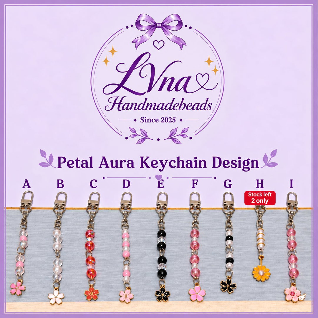 Petal Aura Keychain Design
