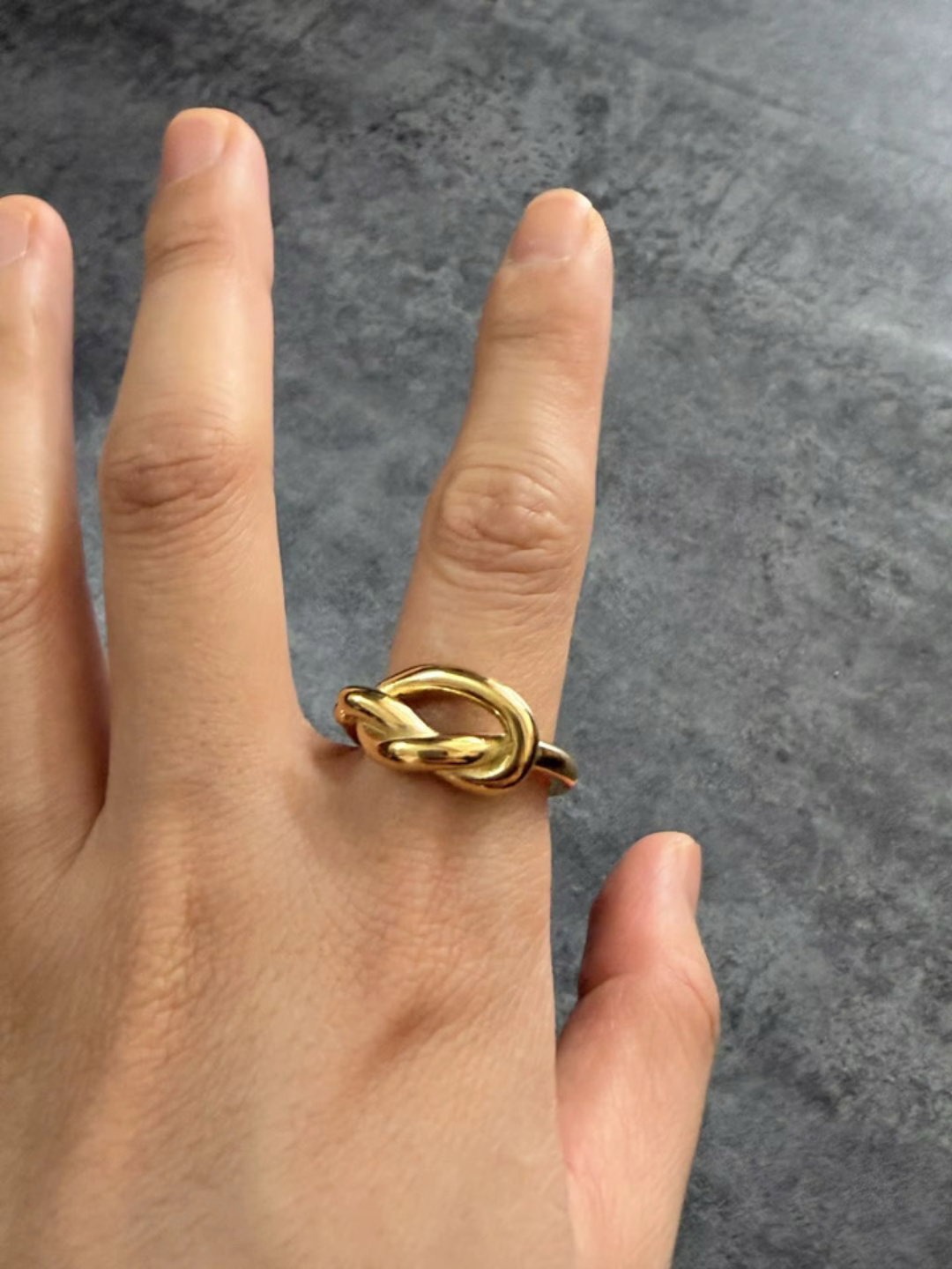 Infinity Tie Ring