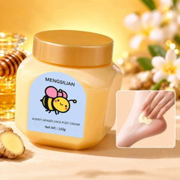 Honey Ginger Juice Foot Cream