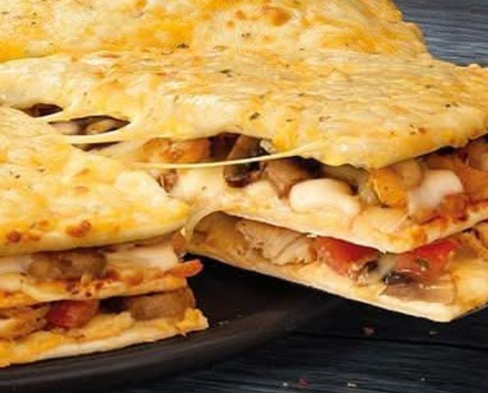 Sweet chilli chicken triple decker