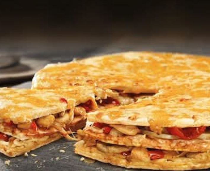 Creamy chicken triple decker _0