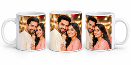 Customized white mug 