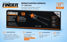 Remachadora manual Finder 