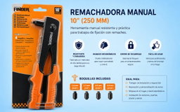 Remachadora manual 250 mm Finder 