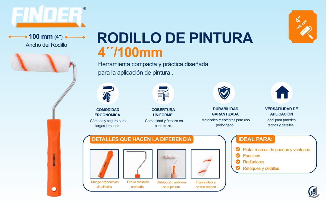 Rodillo de pintura Finder_0