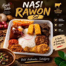 Nasi rawon set