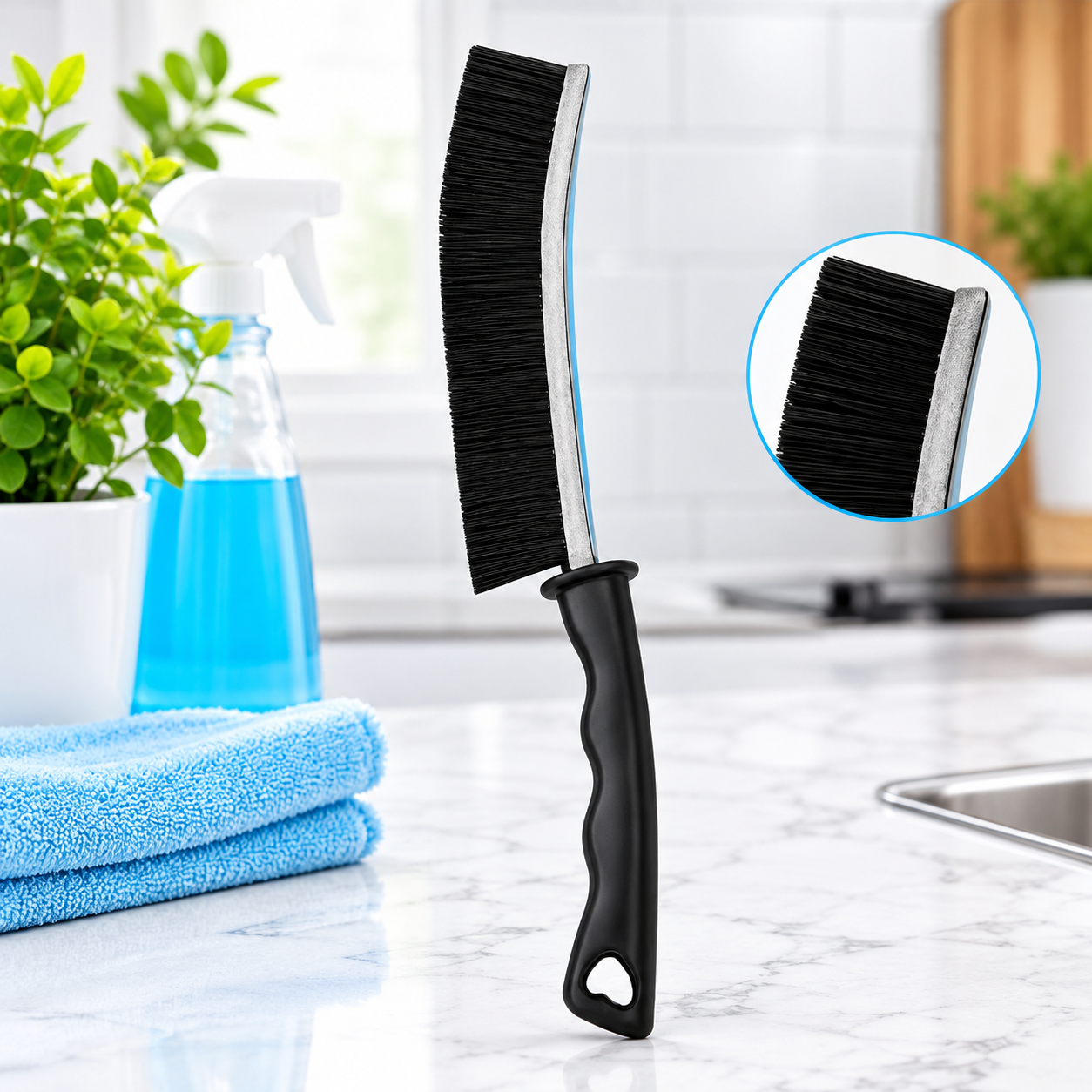 Stiff Bristle Crevice Cleaning Brush (3-pack)_0