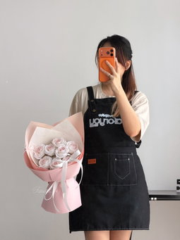 11 Stalk Soap Rose Bouquet 